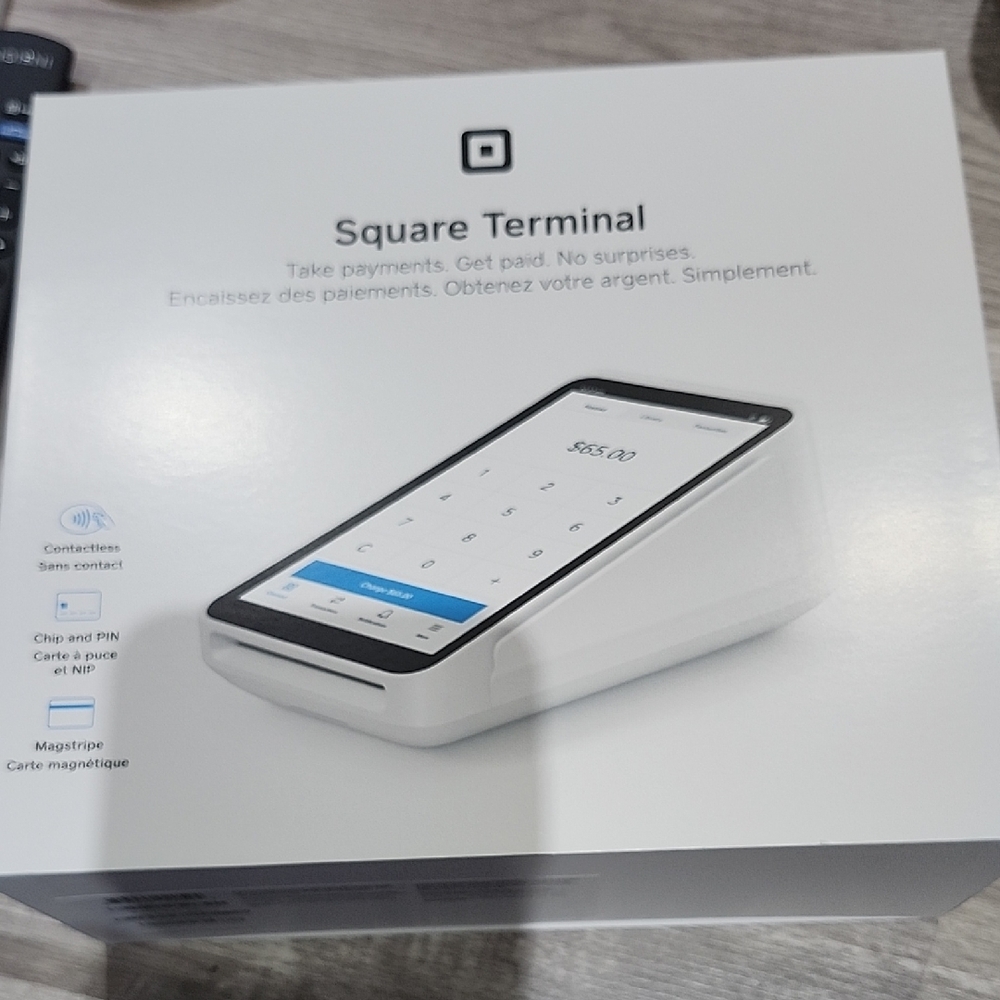 Square Terminal Payment Device Credit Card Machine